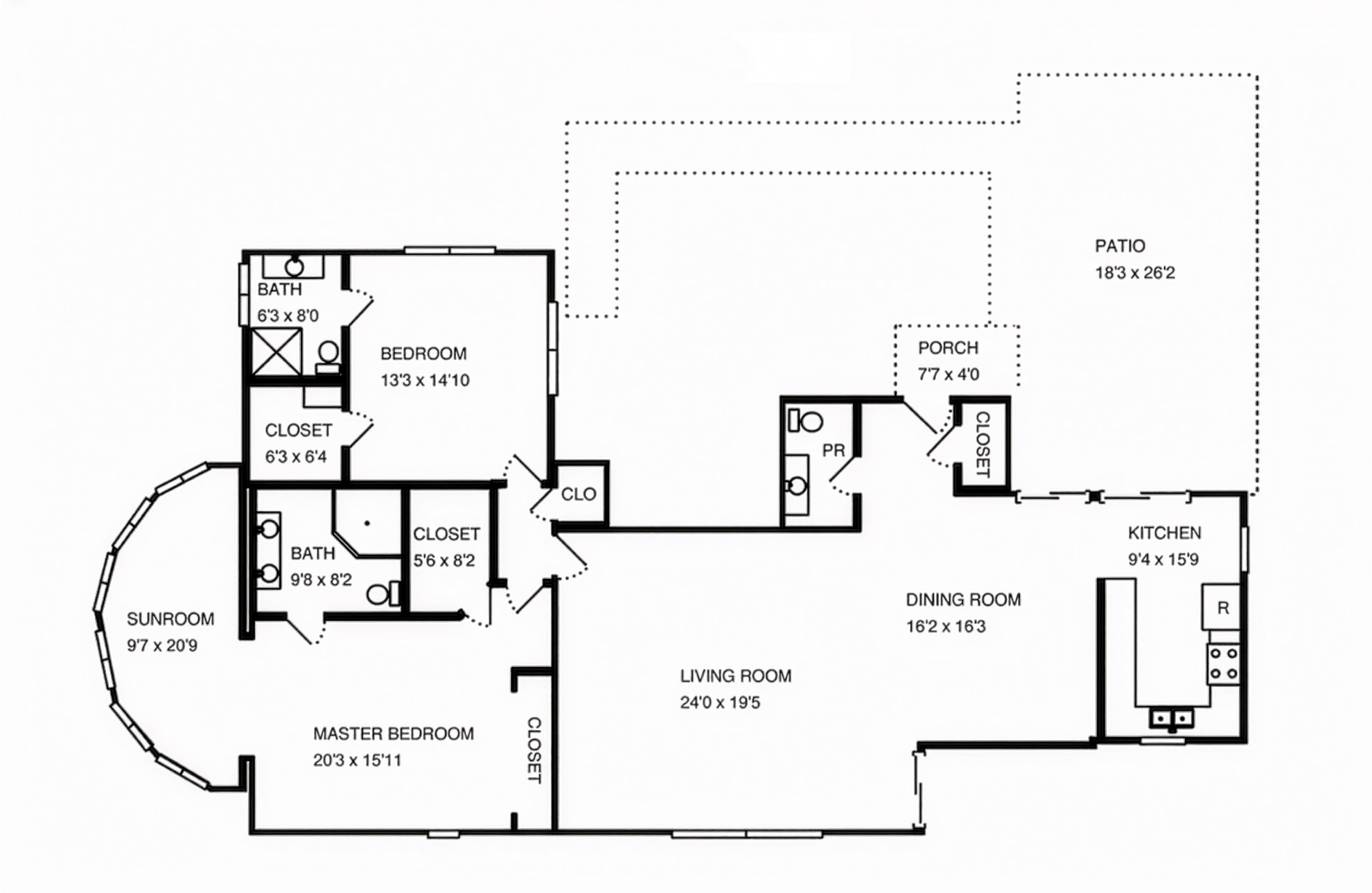 2 Bedroom Penthouse